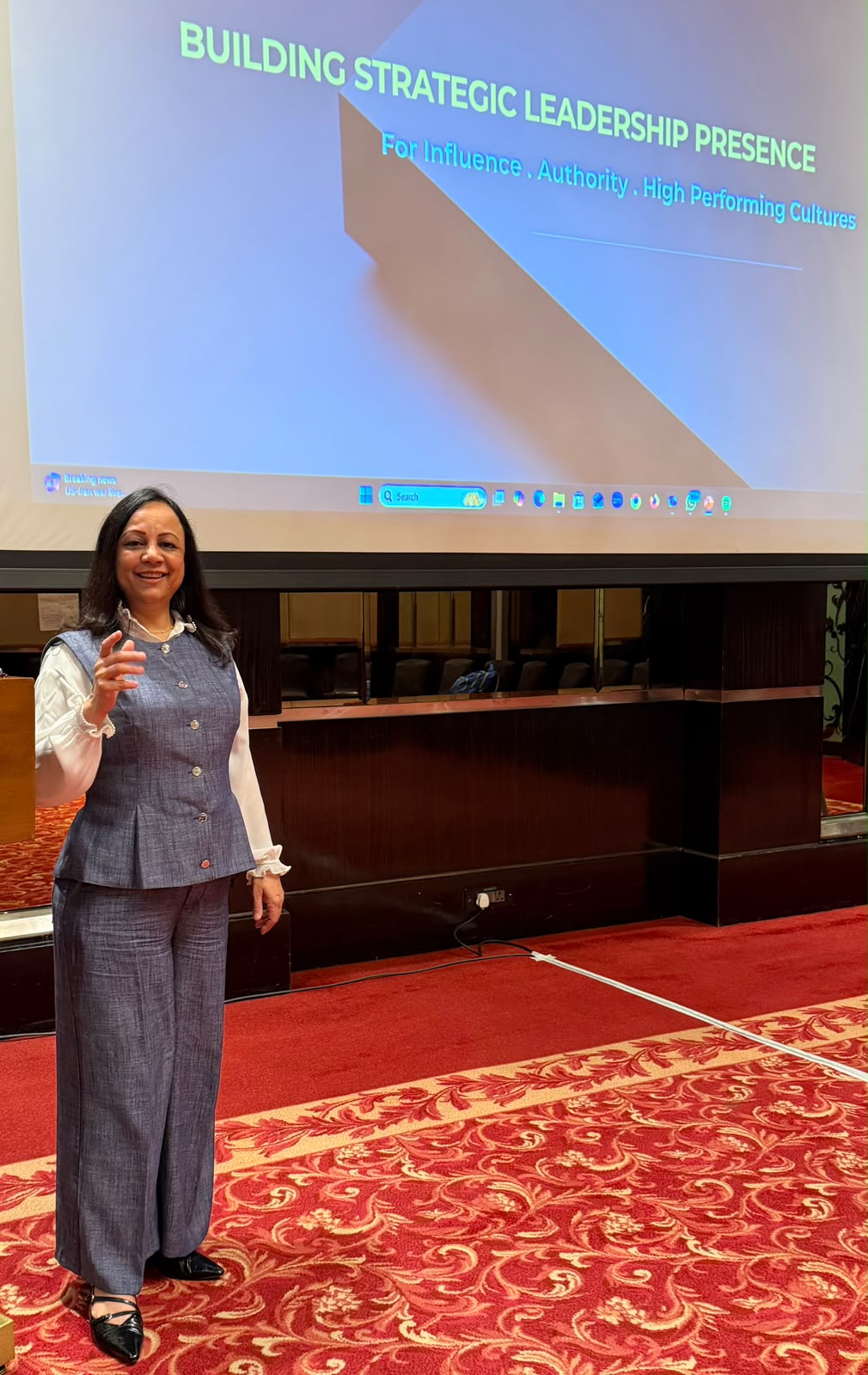 Vibhuti Sharma leadership workshop